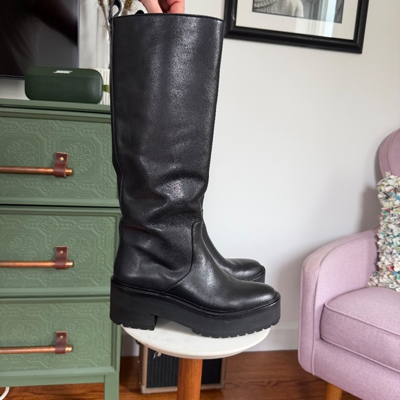 Loeffler Randall Carlee Tall Boot - Black - 7 - EUC - Picture 3 of 13